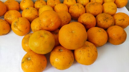 Orange Fruit Close up and sweet Fruit and Local Arunachal Pradesh India