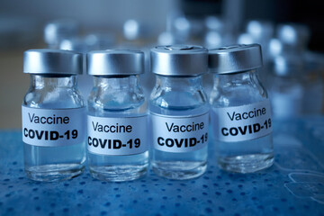 covid-19 coronavirus vaccines in freezer