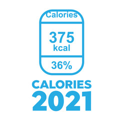Nutrition Facts information label. Daily nutritional ingredient