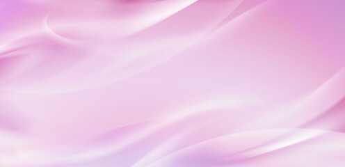 Abstract pastel pink waves background © nj_musik