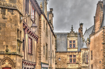 Plakat Le Mans, France, HDR image of the historical center