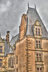 Le Mans, France, HDR image of the historical center