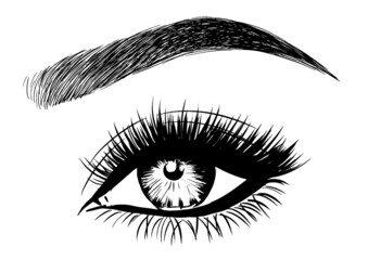 Obraz premium Perfect Winged Eyeliner