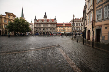 Prag; Kleinseitner Platz (Ostseite)