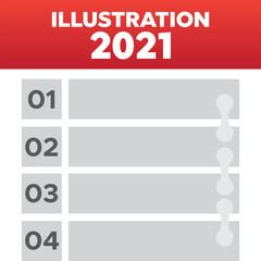 Obraz premium Arrows infographics. Charts with options, steps list vector background