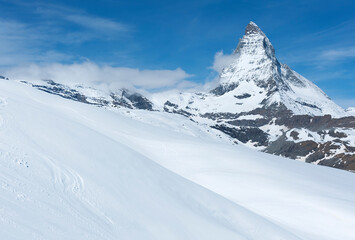 Fototapeta na wymiar Idyllic landscape of Mountain Matterhorn, Zermatt, Switzerland