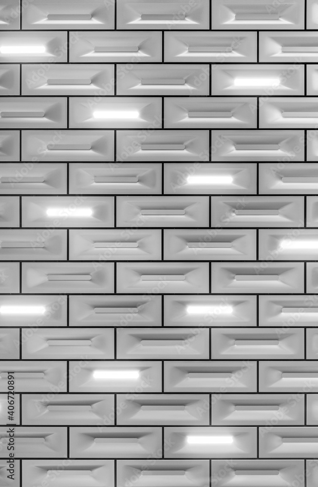 Wall mural Modern building abstract background pattern