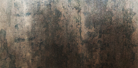 Copper grunge rusted metal texture, rust and oxidized metal background.