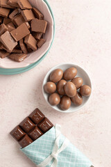 chocolate with nuts
