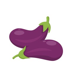 Eggplant Vegetable Icon
