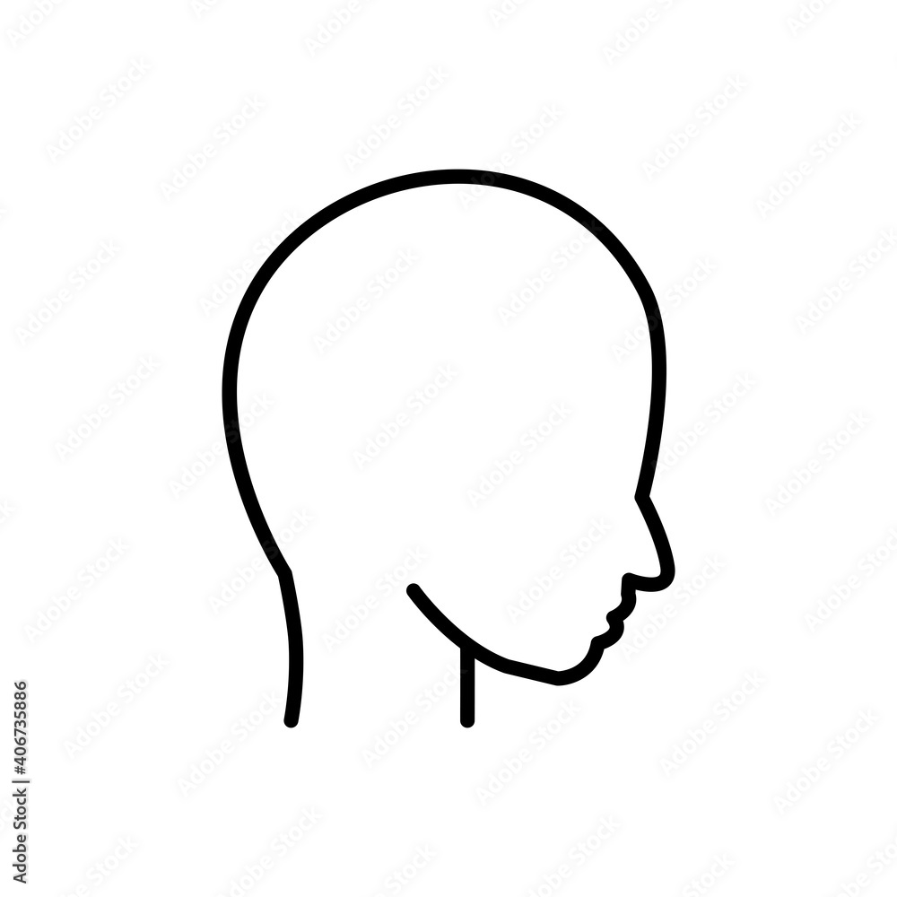 Poster head line icon. simple design editable. design template vector