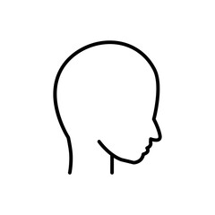 Head line icon. simple design editable. Design template vector
