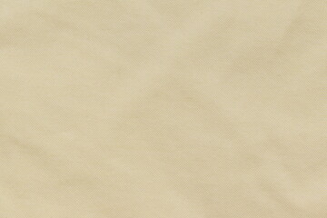 Texture of yellow fabric for clothing.