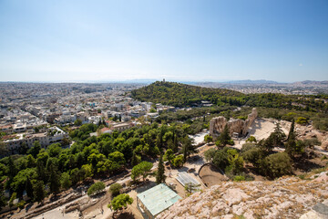 view of the city Athens Capital of Greece