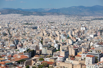 view of the city Athens Capital of Greece