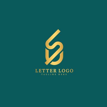 Initial Letter US, SU logotype company name monogram design for Company and Business logo.