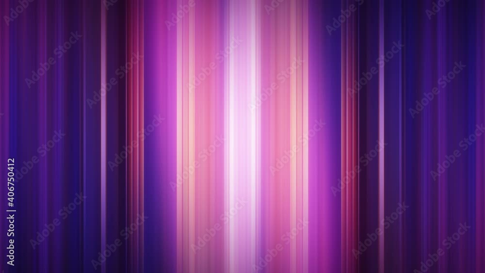 Poster vertical gradient blue purple lines shifting in loop. 4k beautiful abstract background with seamless