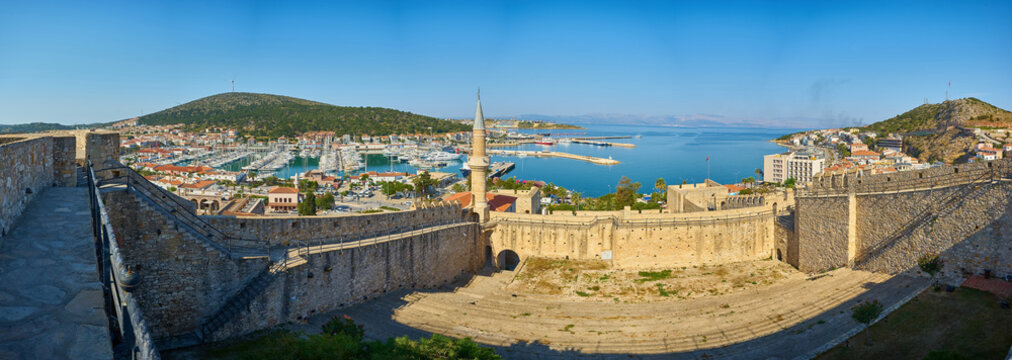 Panoramic View Of Cesme, Turkey