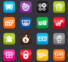 E-commers icons set