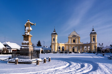 Zima w zabytkowym Tykocinie, Podlasie, Polska © podlaski49