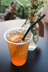 lemon tea or mango tea