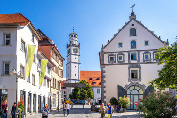 Blaserturm, Ravensburg, Baden-Württemberg, Deutschland	