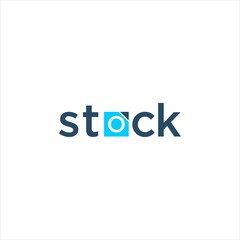 Stock Trading and Finance Logo. Modern Investment and Insurance Branding with Minimalist Design.