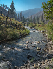 Monument creek in Idaho