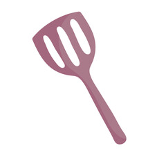 cooking spatula utensil cutlery in cartoon style