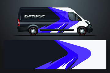 Van Wrap Designs Vector , Livery Sticker Car