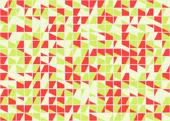 Abstract Geometric Pattern generative computational art illustration