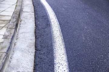 Obraz premium Road texture detail