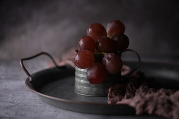 still life with grapes