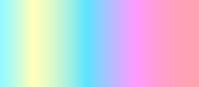 Fototapeta Unicorn gradient holographic rainbow multicolor iridescent background vector aesthetic spectrum colorful blurred banner wallpaper