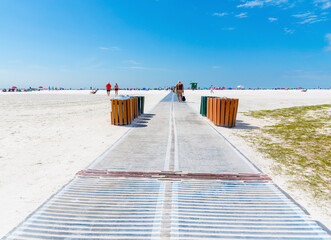 Walkpath in Siesta Key