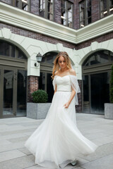 Obraz premium Portrait of a beautiful bride.