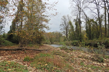 Big Elk Creek running through Fair Hill in Cecil County, Maryland.