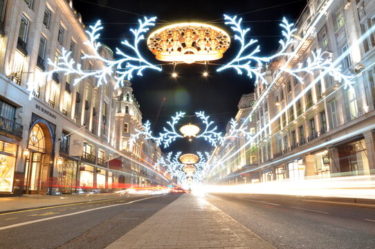 London Regent Street Christmas Photo