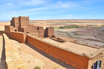 Aït Benhaddou -  a historic ighrem or ksar in Marocco
