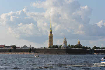 St. Petersburg in the summer.