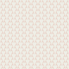 Fototapeta premium Seamless pattern with stylized ornamental flowers in retro, vintage style. Jacobin embroidery. Colored vector illustration isolated on white background.