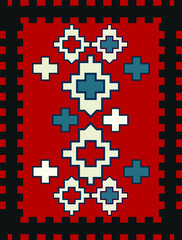 traditional throw rug pattern and carpet design fabric fashion style vintage retro anatolian design