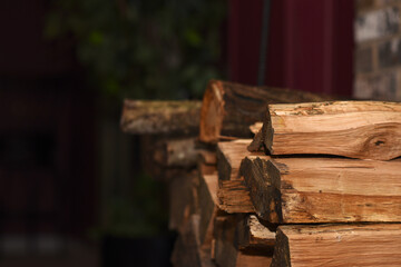 Seasoned firewood