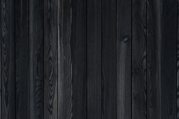 Black wooden background texture wall board floor timber old