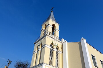 Rio de Janeiro, Rio de Janeiro, RJ, Brazil, September 17, 2020: Santo Antonio Lisboa Church