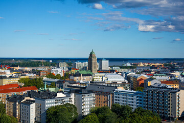 Cityscape of Helsinki (Finland), Kallio Church