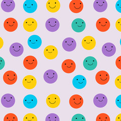 pattern with smiles