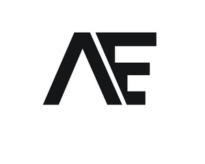 Fototapeta premium a and e creative logo designs and logo letters and initials 