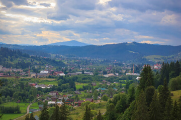 Village in the mountains