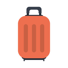 travel suitcase icon, colorful design